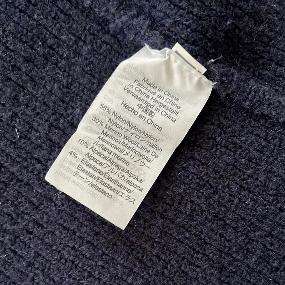 J. Crew Double-Breasted Cardigan Coat (Navy) XXS